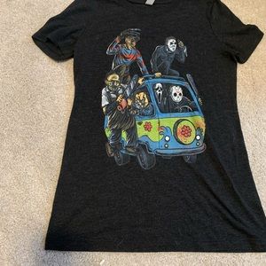 graphic scooby doo slasher collectors t shirt